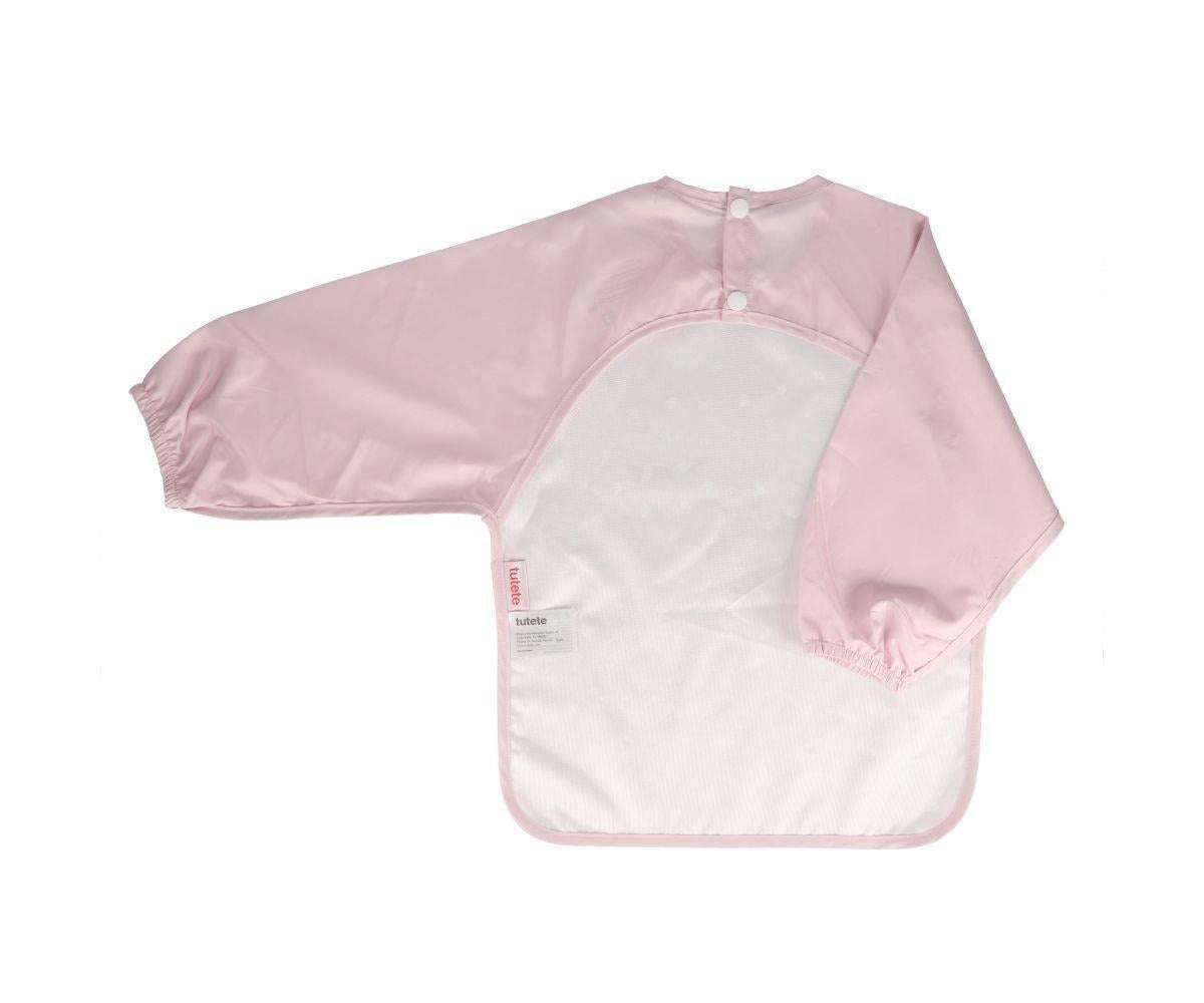 Babero con Mangas Leaves Pink