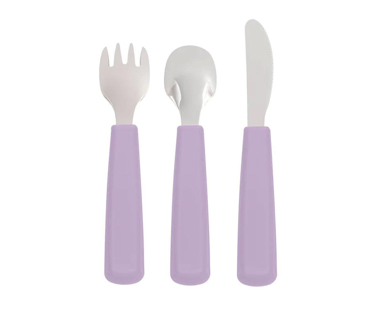 Set 3 Cubiertos Feedie Lilac