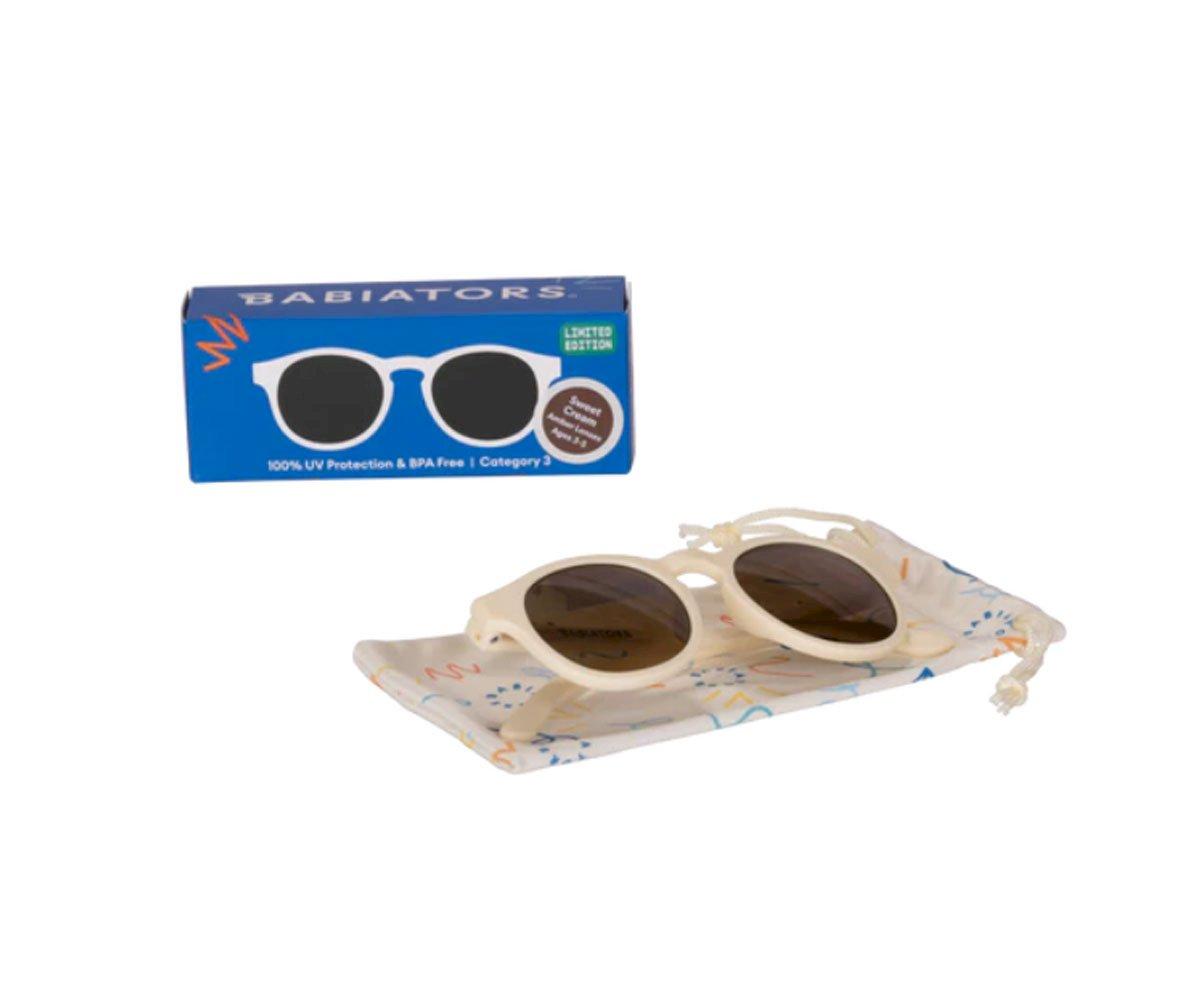 Gafas de Sol Flexibles Keyhole (0-24meses) Sweet Cream