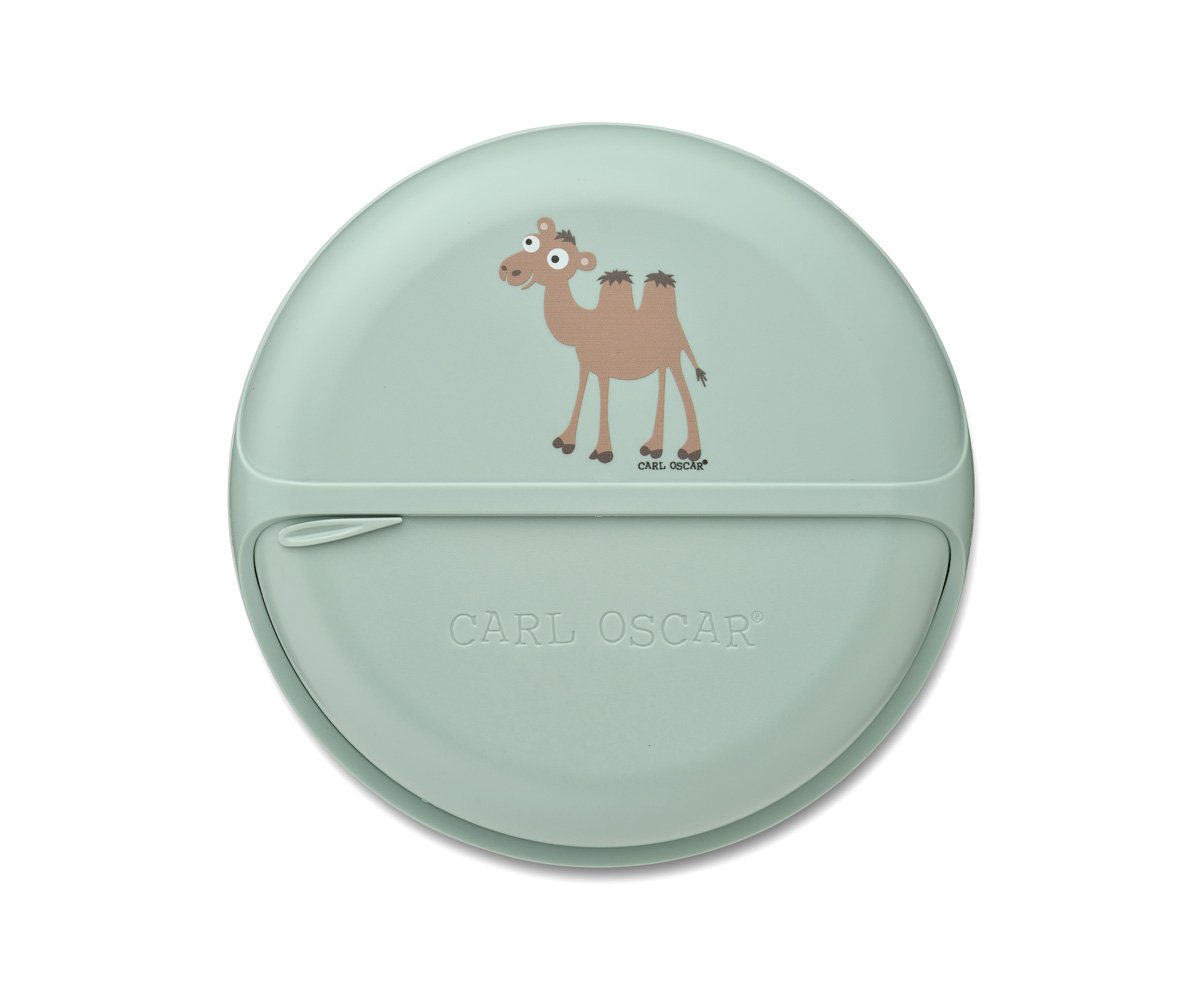 Caja de almuerzo BentoDisc Green Camel