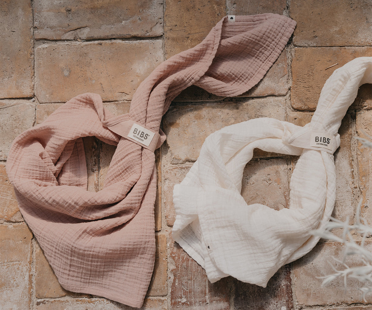 2 Trapitos Muselinas BIBS Blush