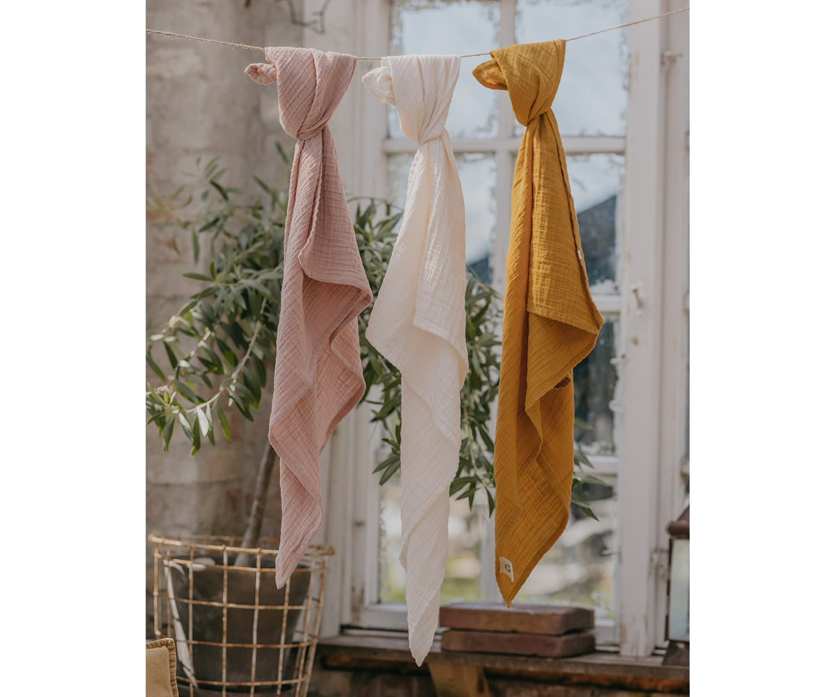 2 Trapitos Muselinas BIBS Blush