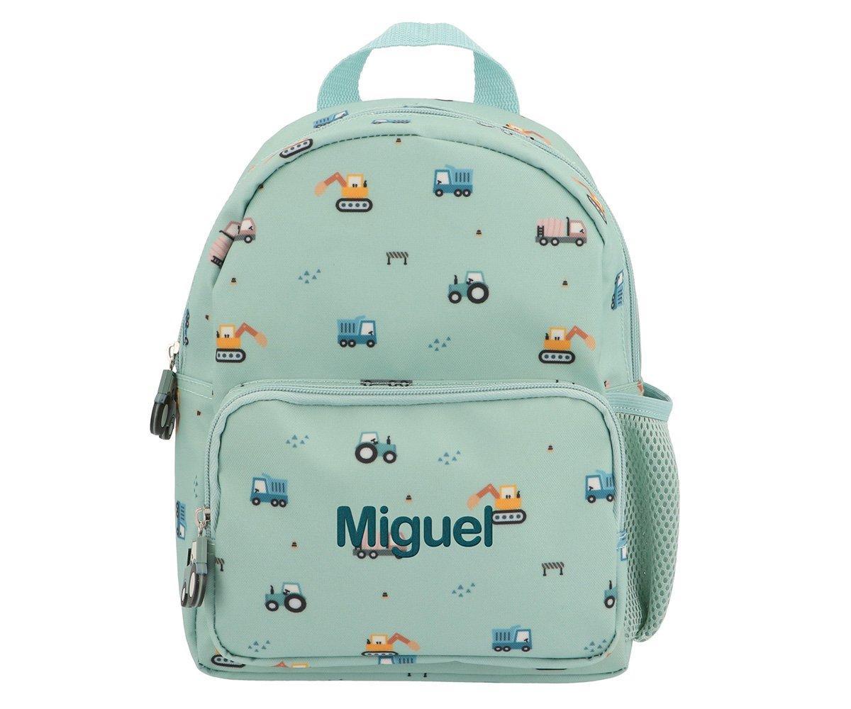 Mochila Infantil Trucks Personalizable