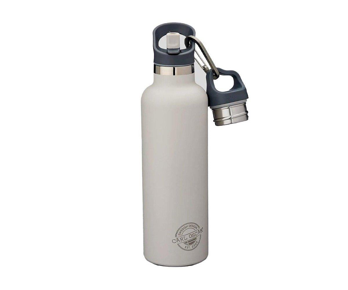 Botella Acero Inoxidable 500ml Gris