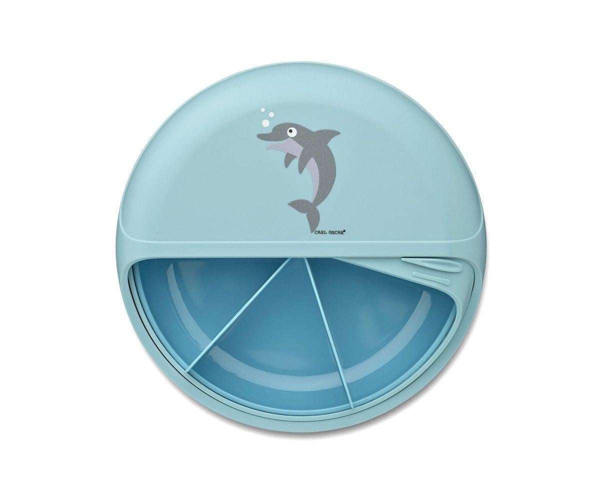 Caja de Almuerzo BentoDisc Blue Dolphin