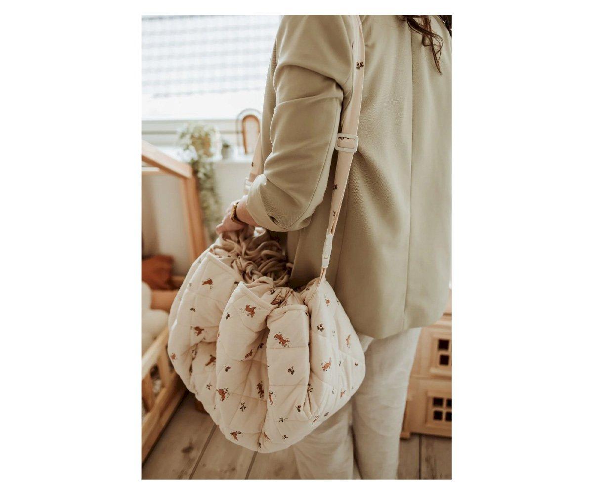 Saco Play & Go Organic SOFT  Reversible Rabbit