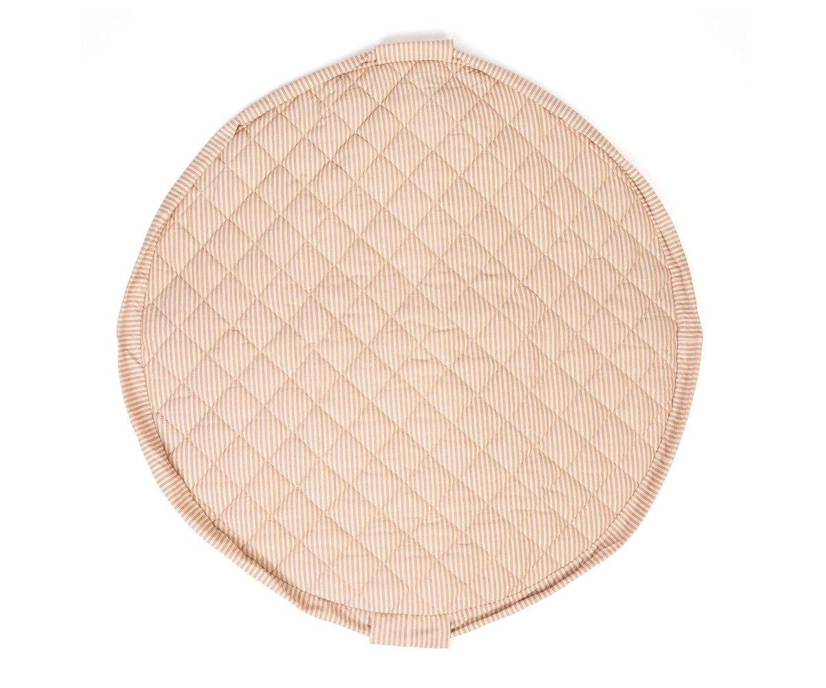 Saco Organic SOFT Reversible Play & Go Stripes Brown