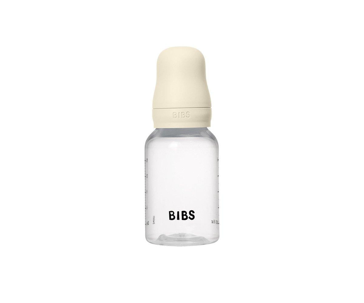 2 Biberones Plástico BIBS Silicona Ivory 150 ml