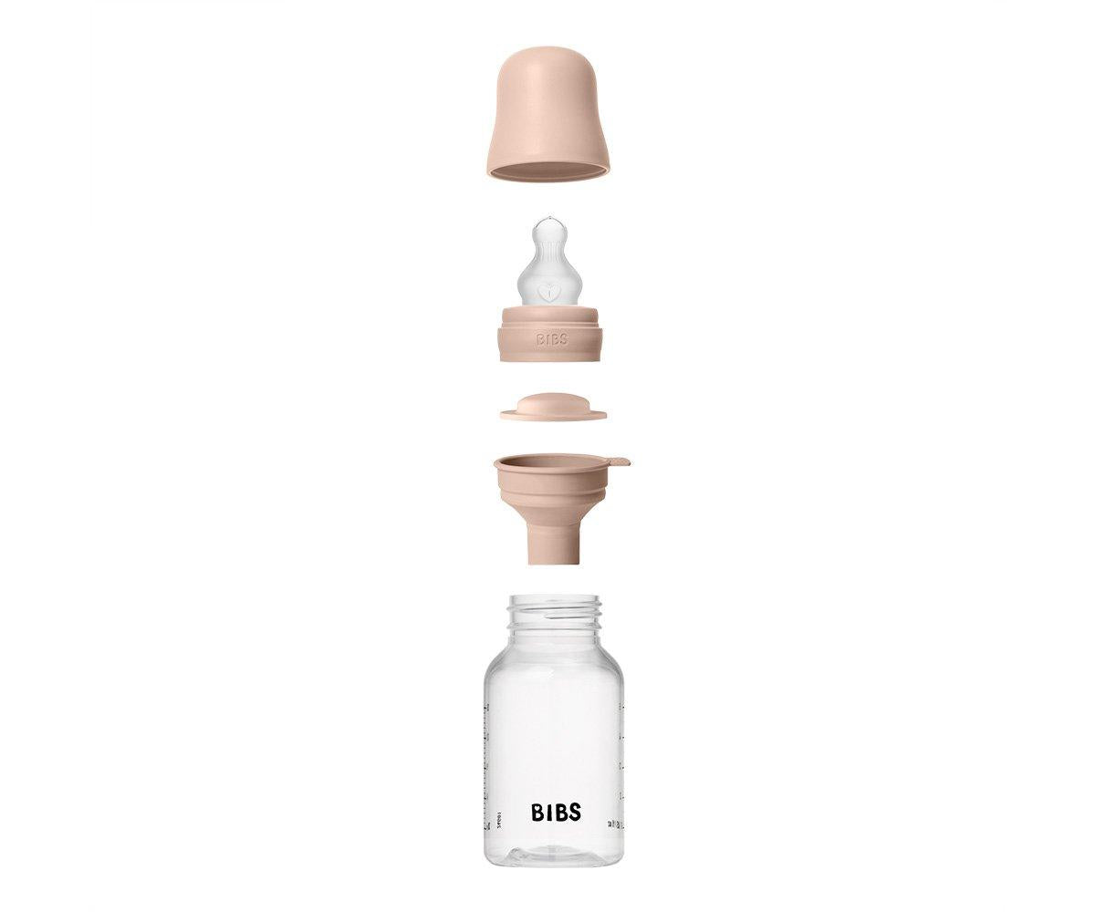 Biberón Plástico BIBS Silicona Blush 150ml