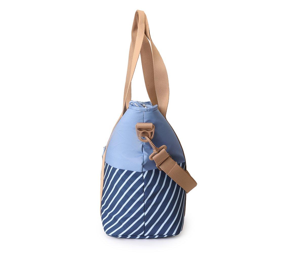 Bolso Nevera Stripes Blue