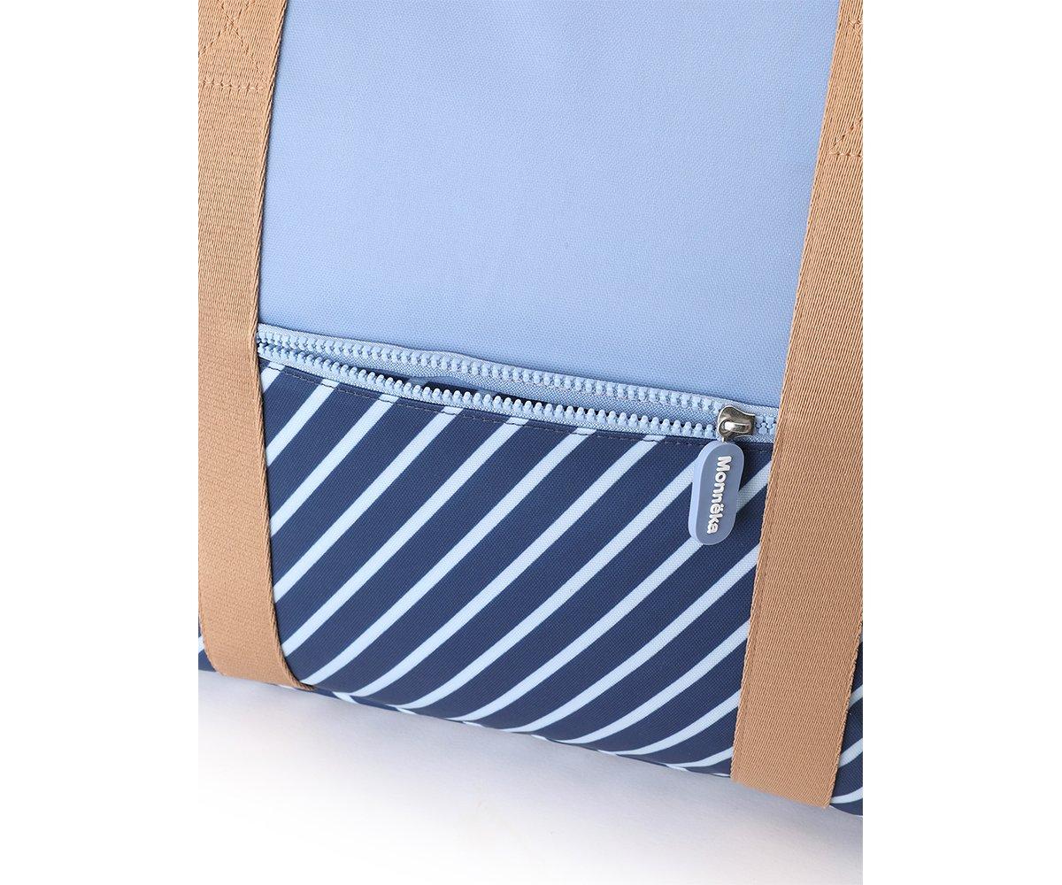 Bolso Nevera Stripes Blue