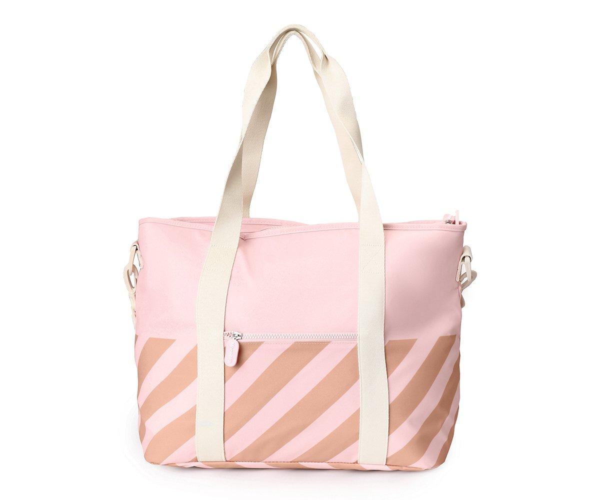 Bolso Nevera Stripes Pink