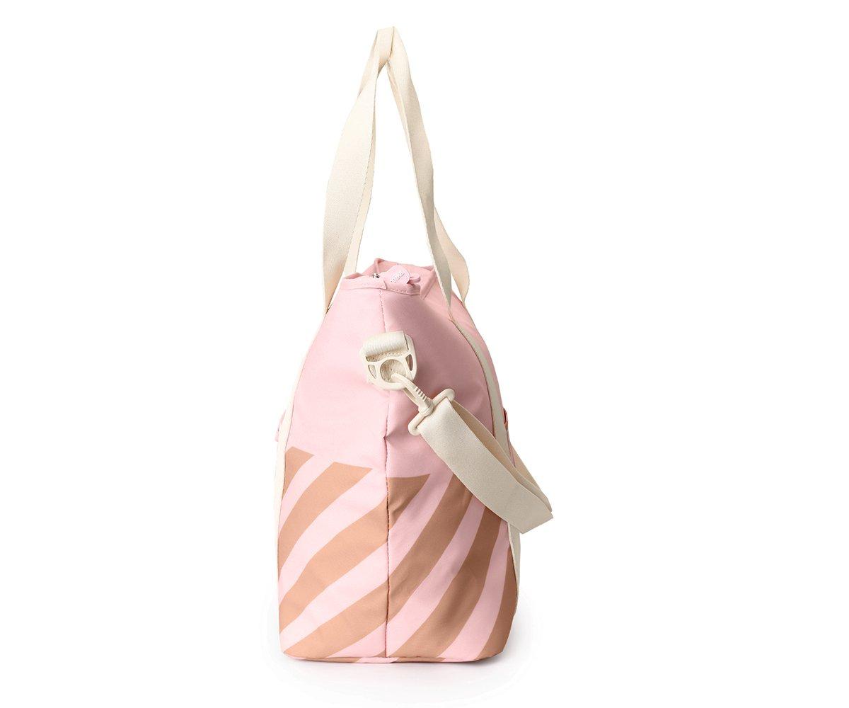 Bolso Nevera Stripes Pink