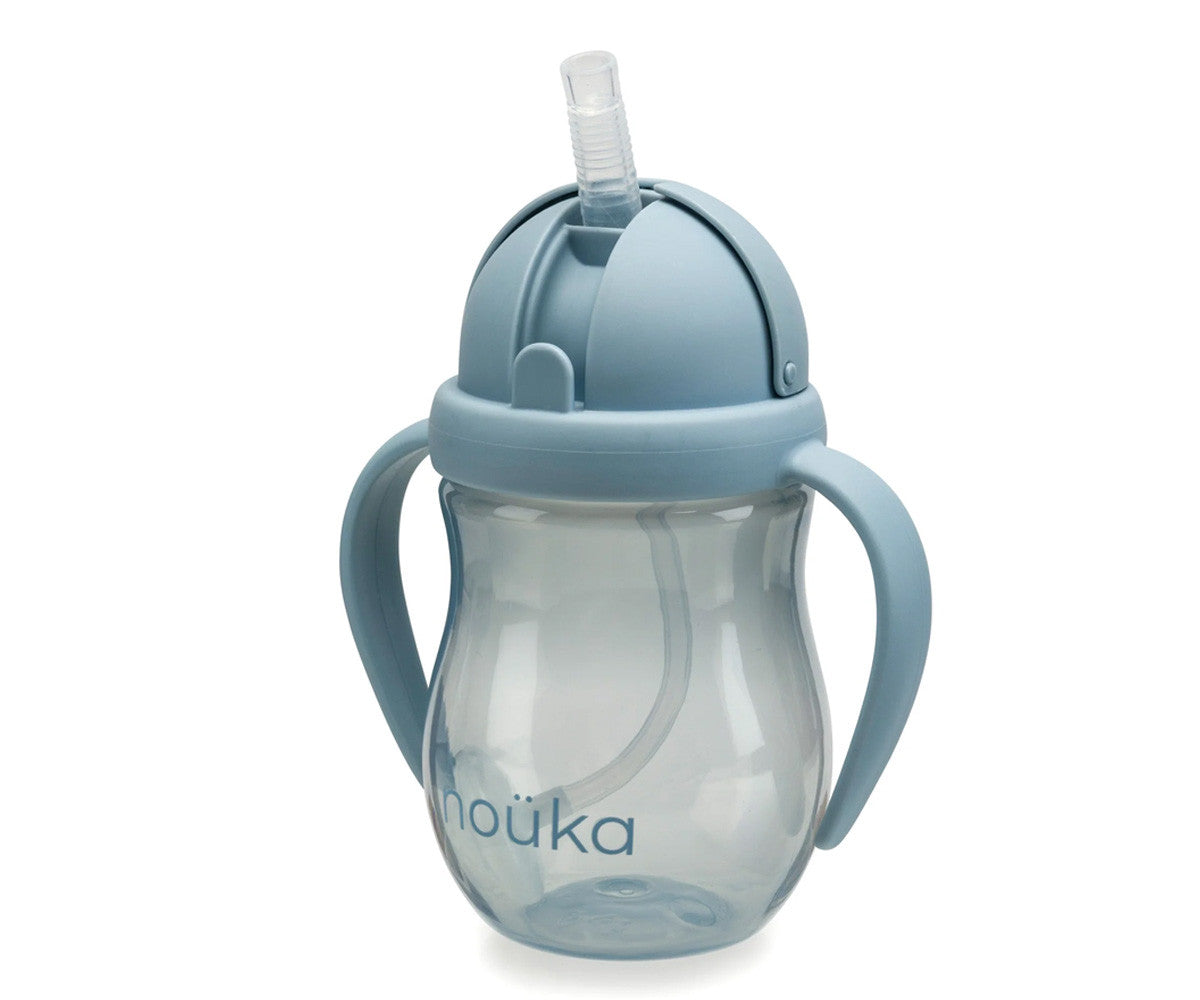 Taza Antiderrame Non-Spill con Pajita Flexible con Peso 240ml Wave