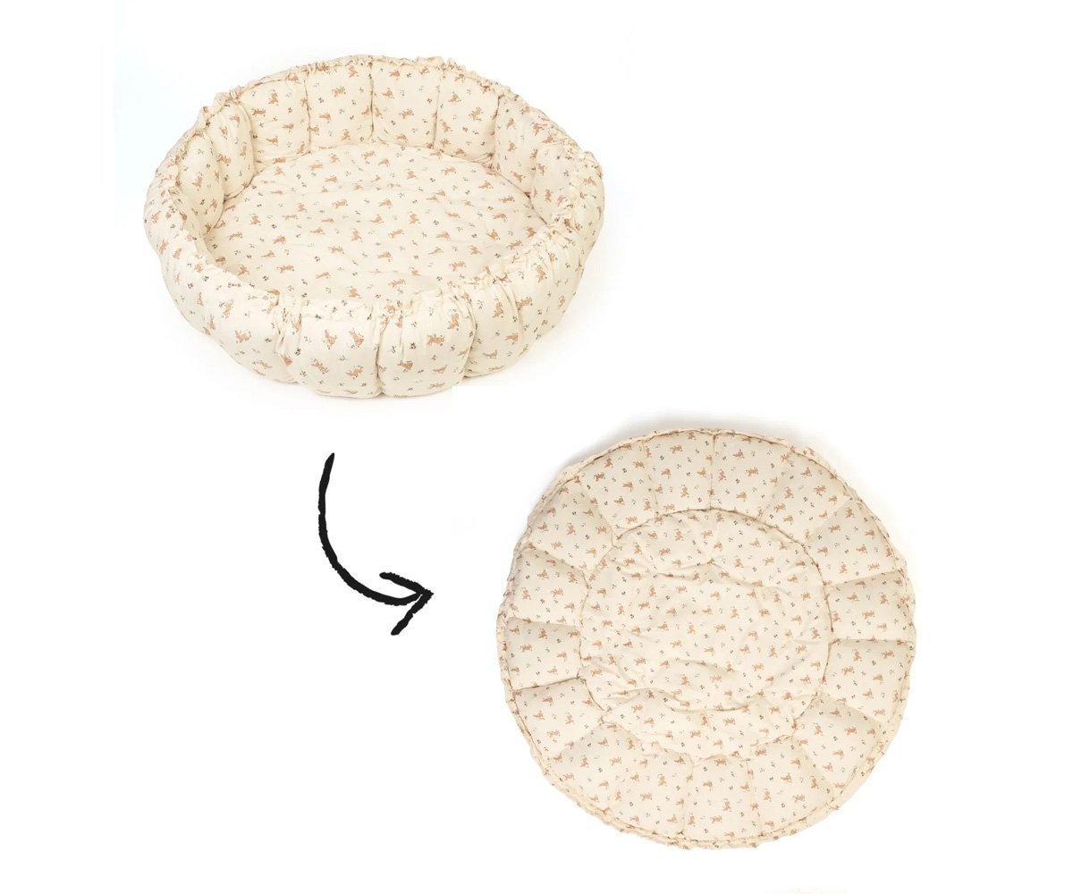 Saco Play & Go Coco Bloom Orgánico Rabbit