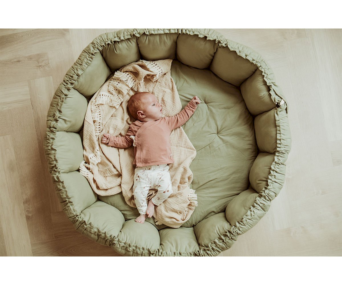 Saco Play & Go Bloom Orgánico Meadow Green