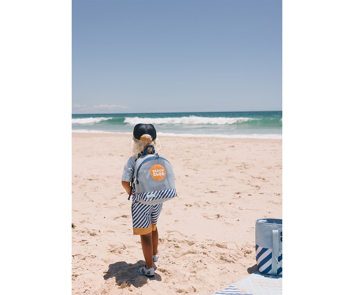 Mochila Infantil Antiarena Stripes Blues & Beyond