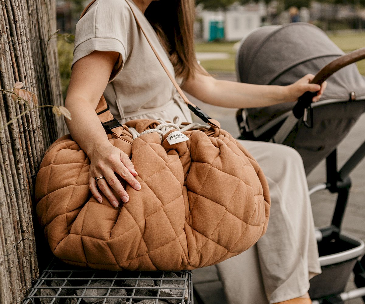 Saco Organic SOFT Reversible Noomad Tawny Brown