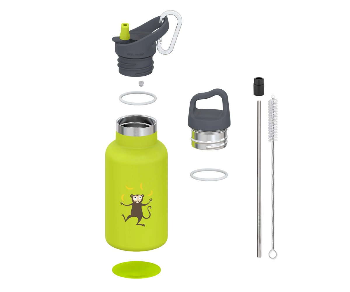 Botella Acero Inoxidable TEMPflask 350ml Vaca Purple