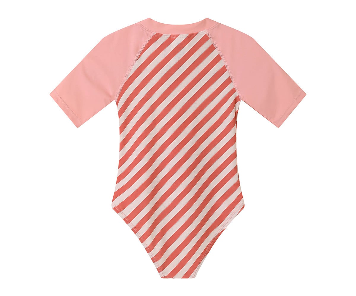 Bañador con cremallera Stripes Bloom & Blush