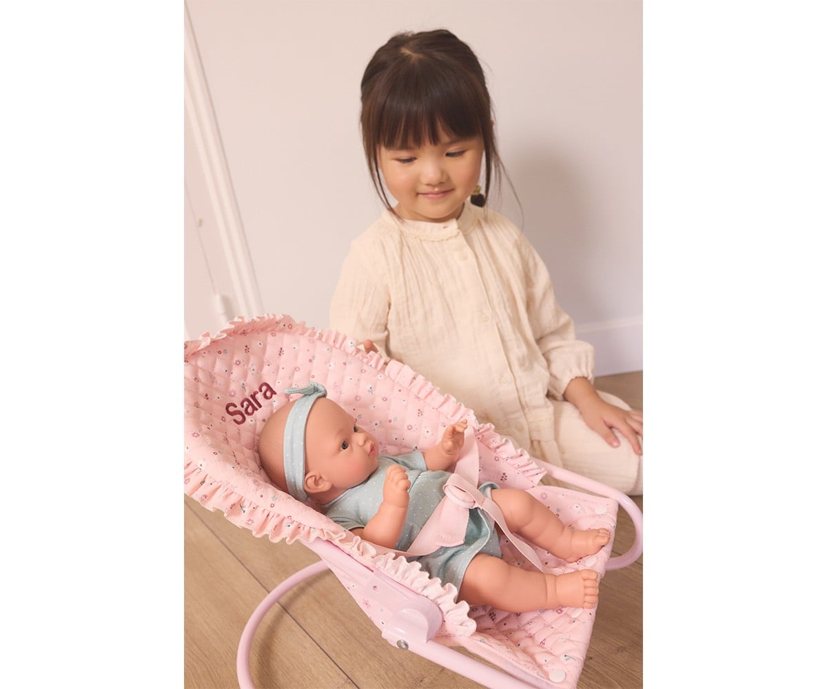 Muñeco Helena con vestido Sage Dots