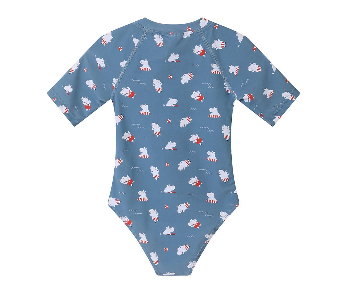 Bañador con cremallera Hippos