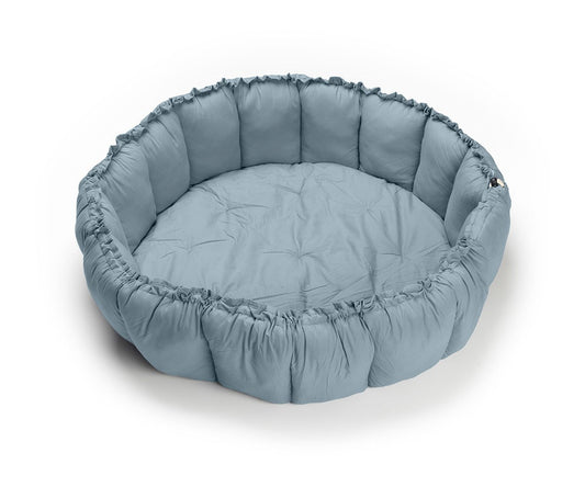 Saco Play & Go Coco Bloom Orgánico Dusty Blue
