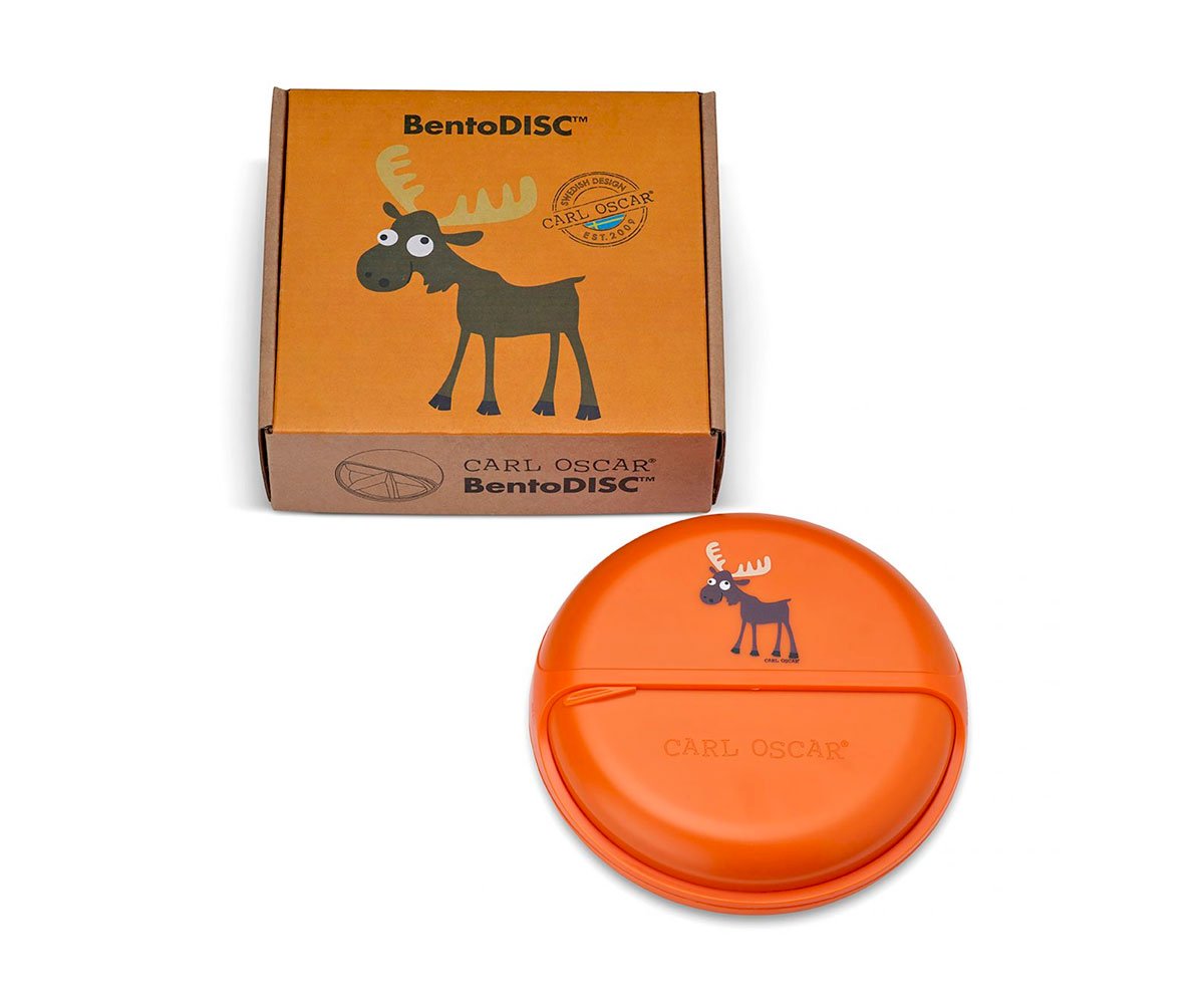 Caja de Almuerzo BentoDisc Reno Naranja
