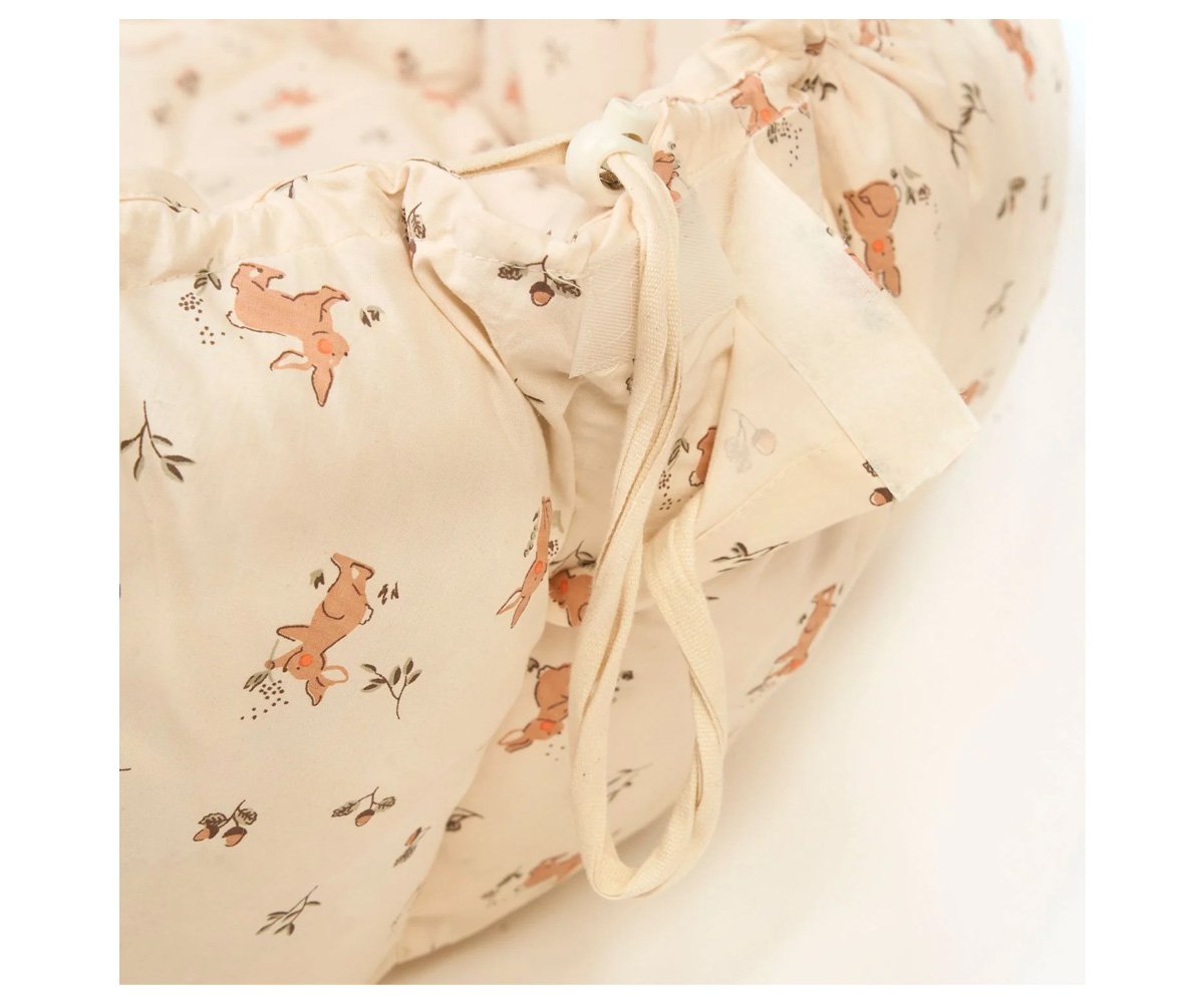 Saco Play & Go Coco Bloom Orgánico Rabbit