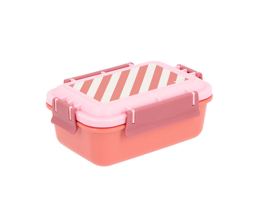 Caja Almuerzo Bento Stripes Bloom & Blush
