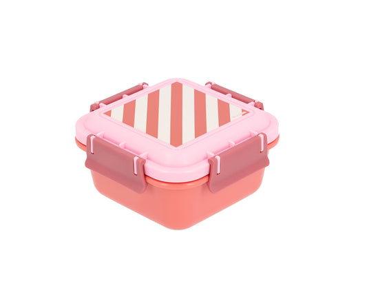 Caja Almuerzo Grande Stripes Bloom & Blush