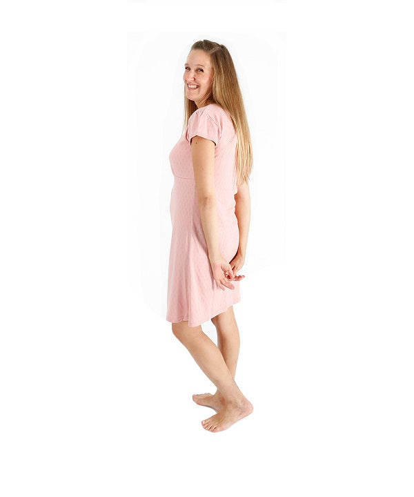 Camisón Lactancia PALMA Rosa