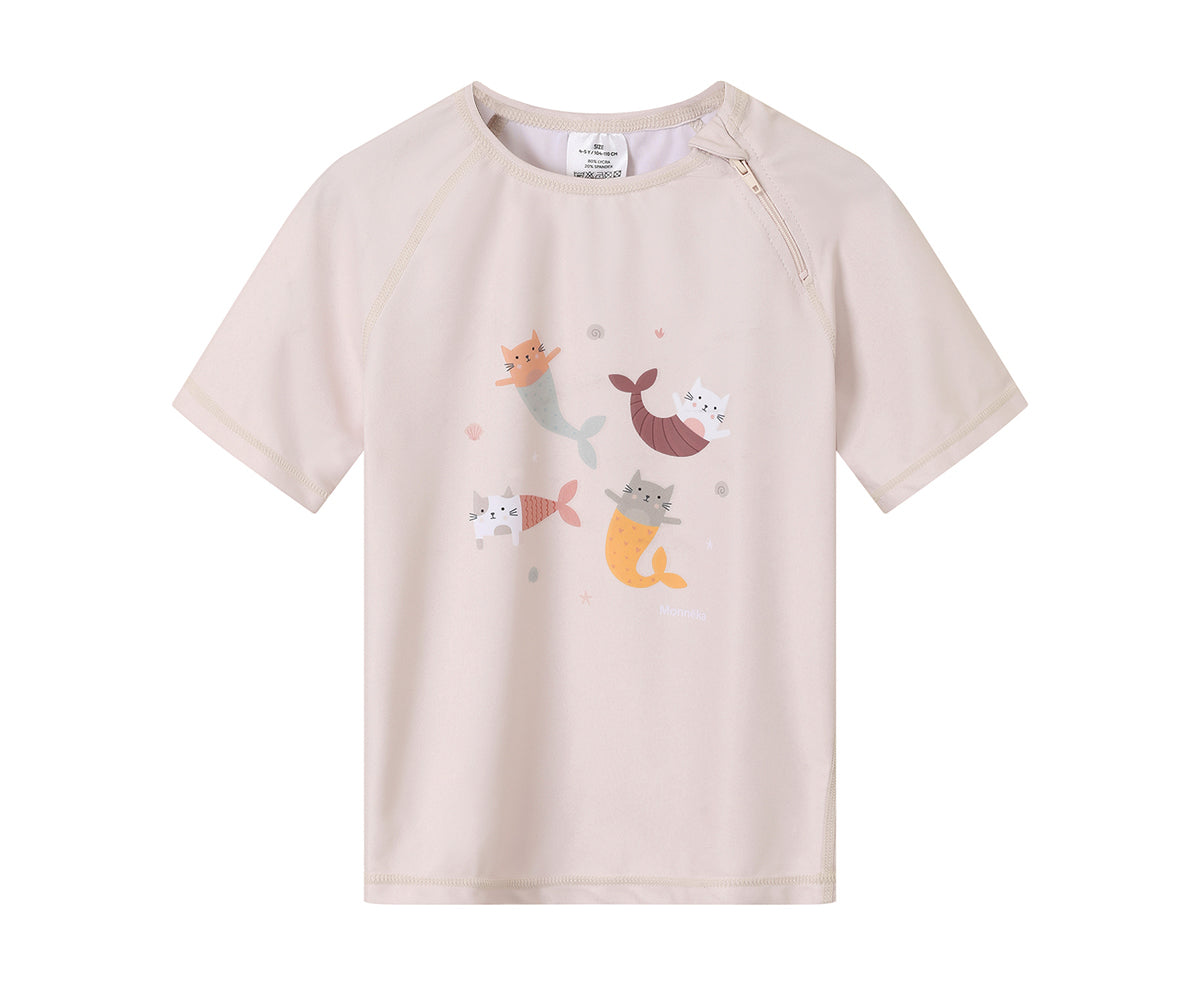 Camiseta Protección Solar Mermaid Cats