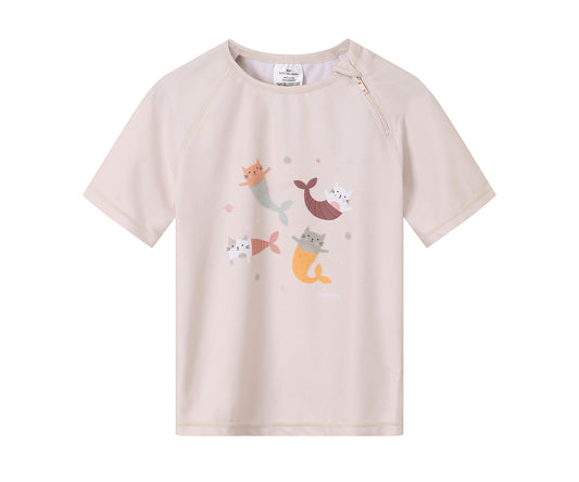 Camiseta Protección Solar Mermaid Cats