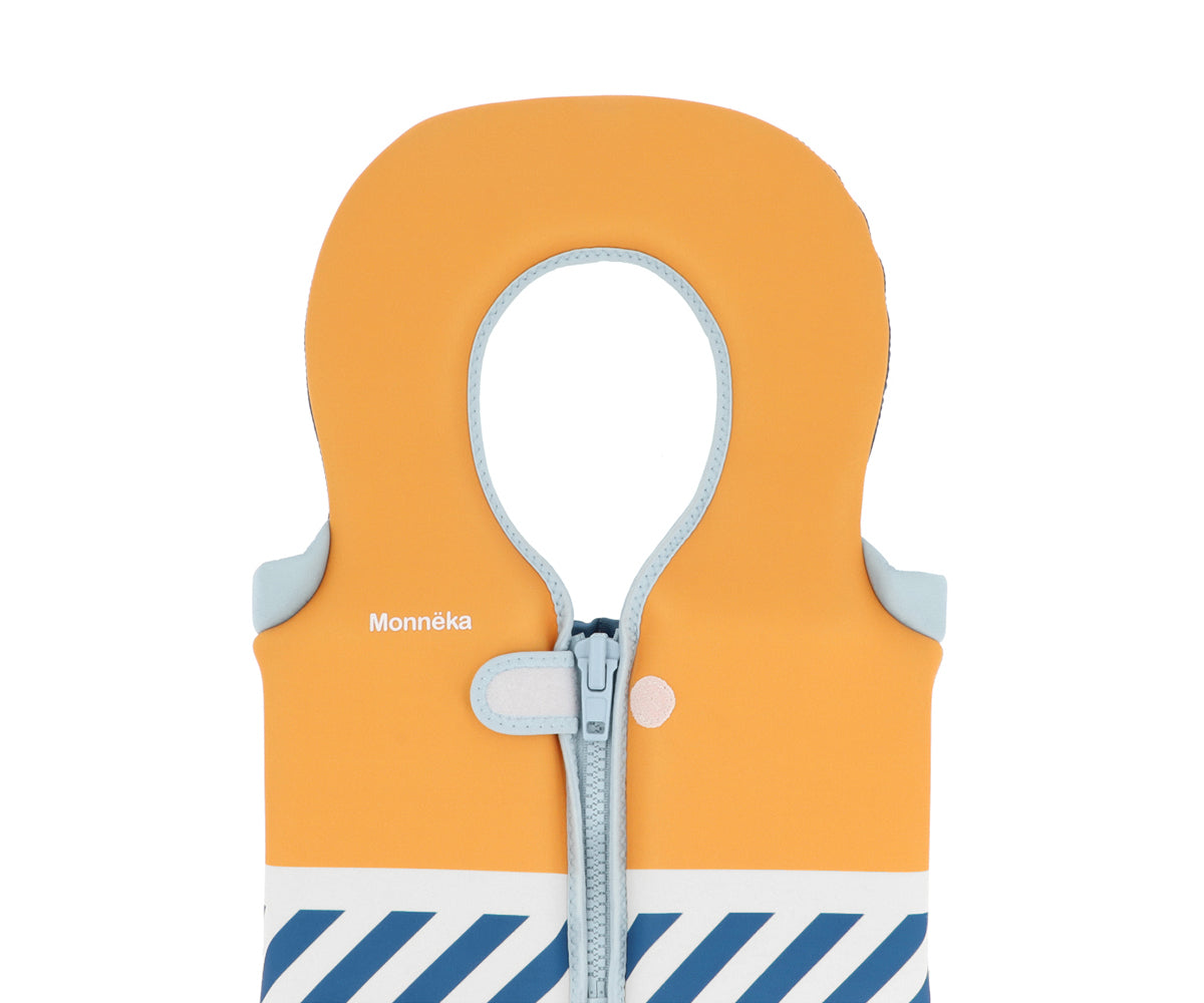 Chaleco Flotador Aprendizaje Stripes Blues & Beyond