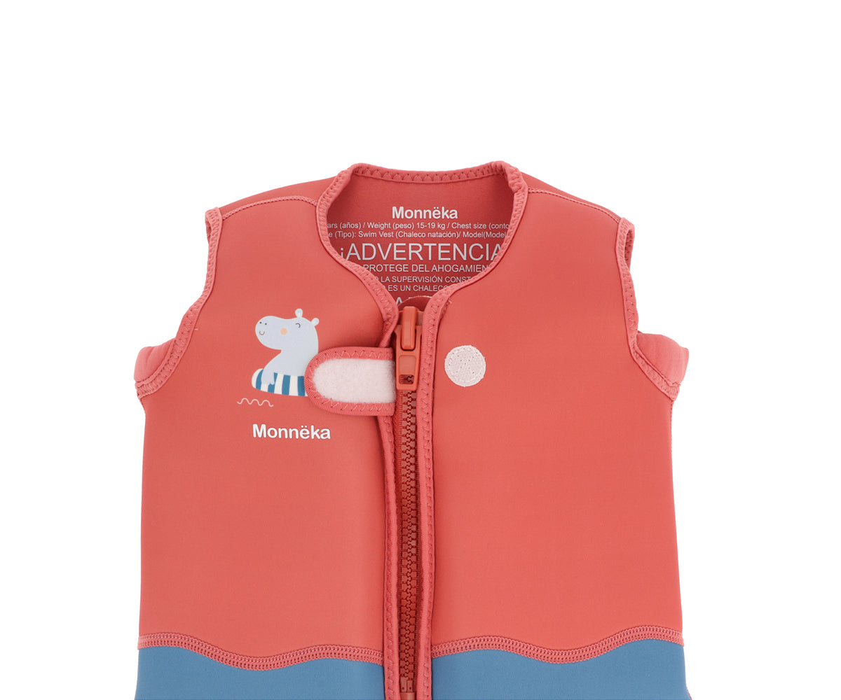 Chaleco Flotador Aprendizaje Hippos