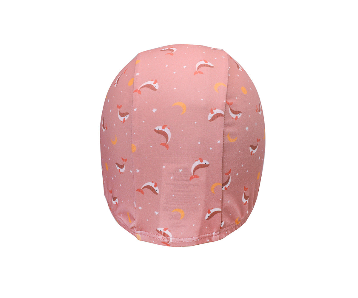 Gorro Natación Infantil Whale Pink