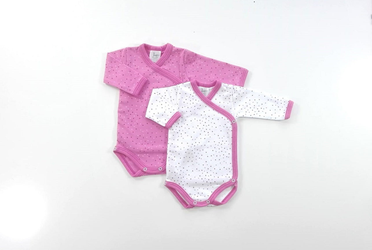 Pack de Bodys CORAZONES - 2 bodys