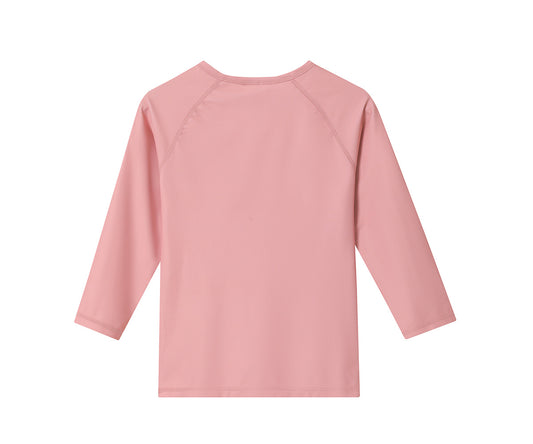 Camiseta Protección Solar Manga larga Whale Pink
