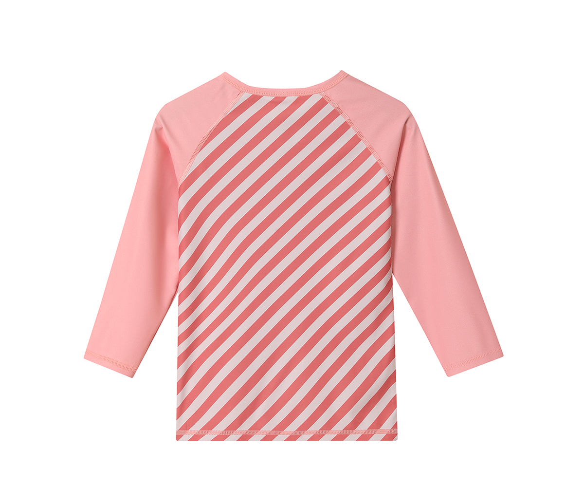 Camiseta Protección Solar Manga larga Stripes Bloom & Blush