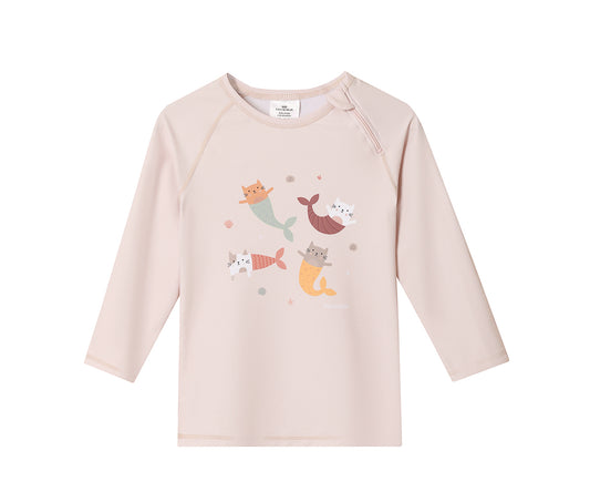 Camiseta Protección Solar Manga larga Mermaid Cats