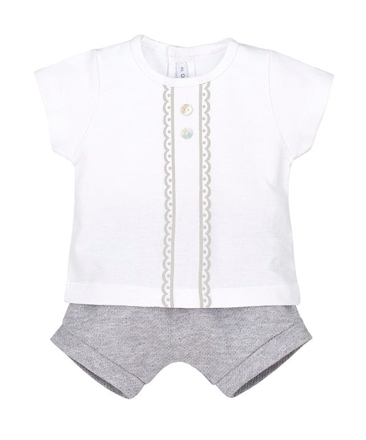 Conjunto pololo PATRAX CALAMARO Gris