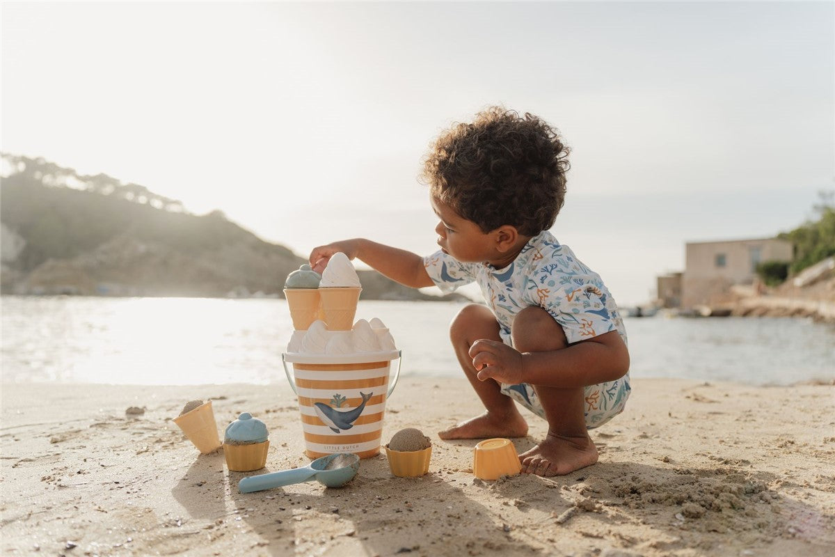 SET PLAYA HELADOS OCEAN DREAMS AZUL LITTLE DUTCH