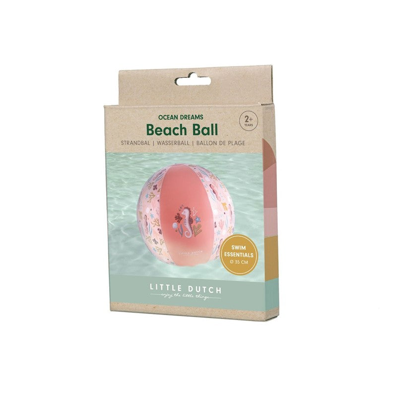 PELOTA DE PLAYA OCEAN DREAMS ROSA LITTLE DUTCH