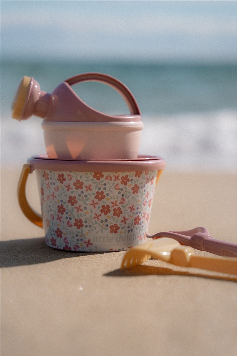SET PLAYA 5 PIEZAS FLORES LITTLE DUTCH