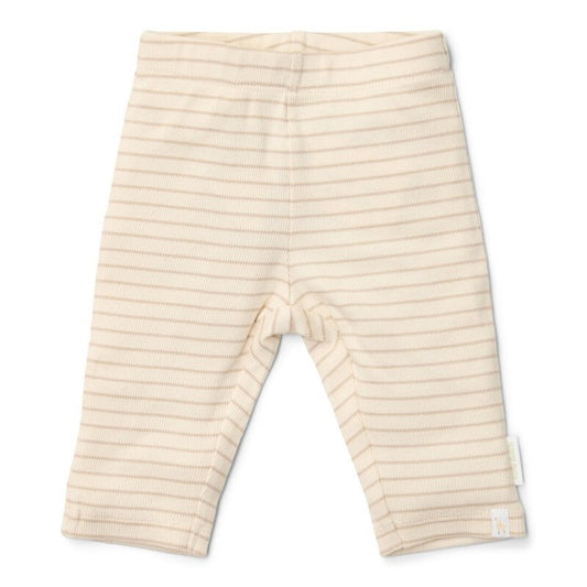 Leggings Rayas Beige Suave Little Dutch