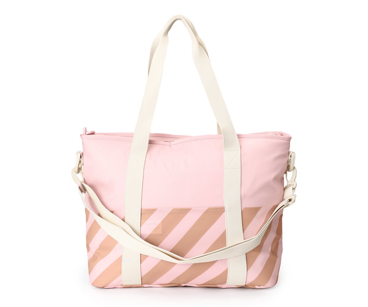 Bolso Nevera Stripes Pink