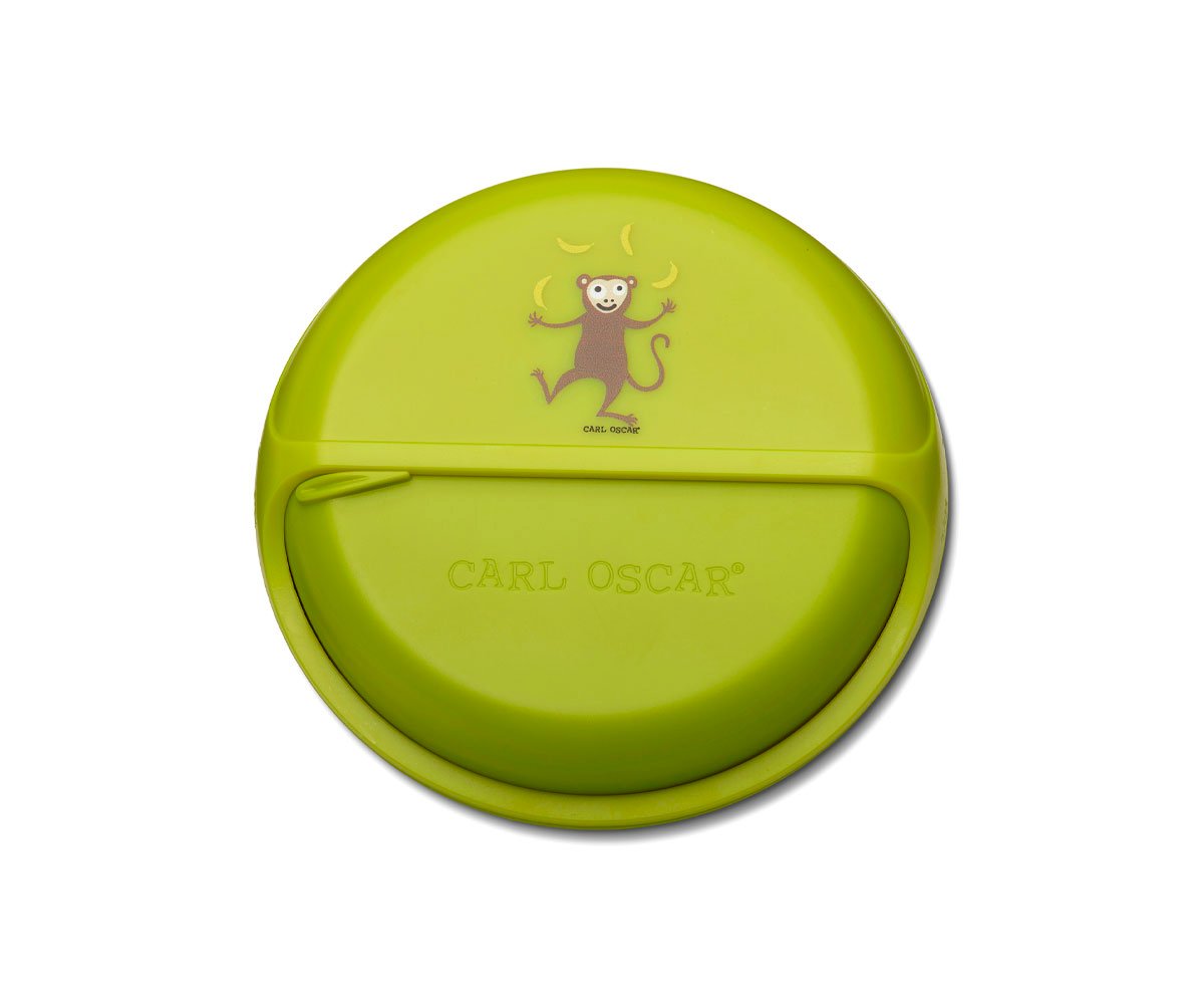 Caja de Almuerzo BentoDisc Mono Lime