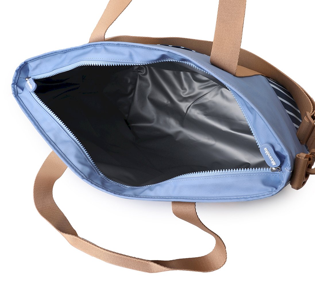 Bolso Nevera Stripes Blue