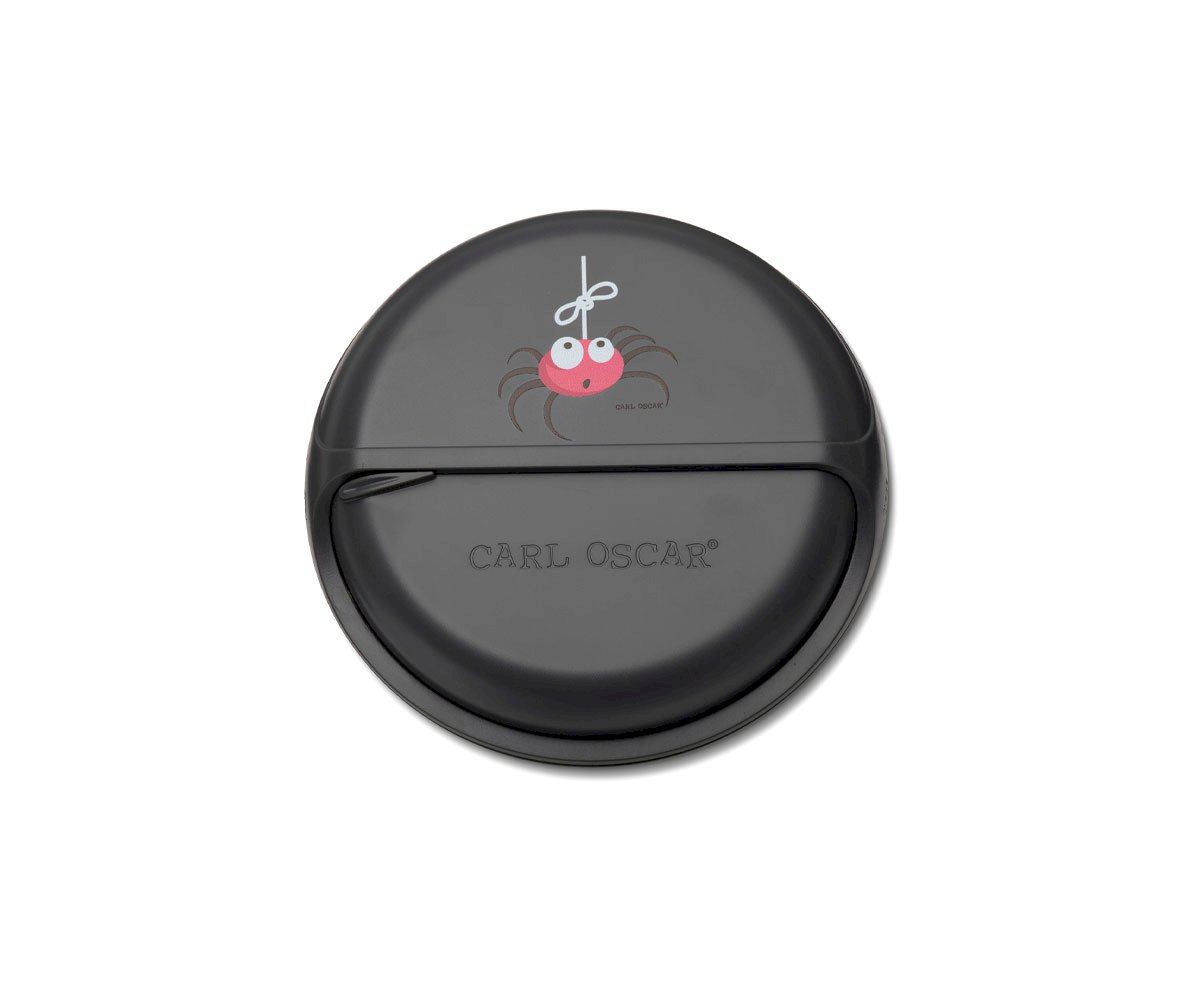 Caja de Almuerzo SnackDisc Araña Grey